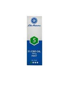 Aceite 5% CBD con Aceite Semilla Cáñamo Orgánico y 1% Menta 10ml 2