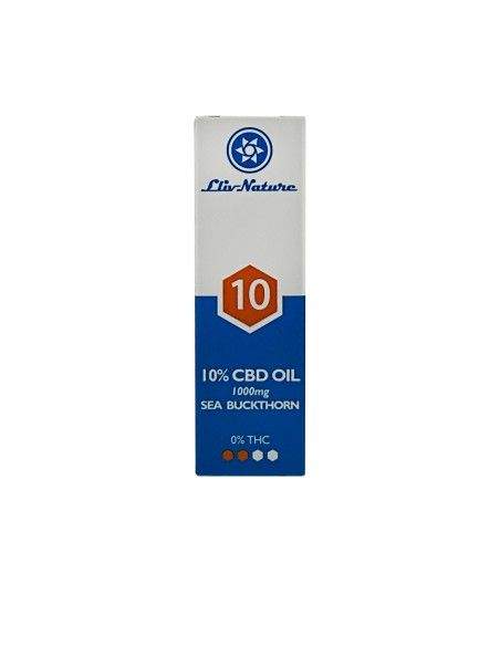 Aceite 10% CBD con Aceite Semilla Cáñamo Orgánico y 2% Espino Amarillo 10ml