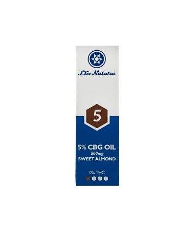 Aceite 5% CBG con Aceite Semilla Cáñamo y 1% Almendra Dulce BIO 10ml