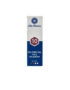 Aceite  10% CBG con Aceite Semilla Cáñamo Orgánico y 1% Valeriana 10ml 2