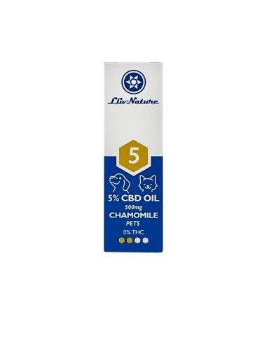 Aceite 5% CBD con MCT y 1% Manzanilla 10ml
