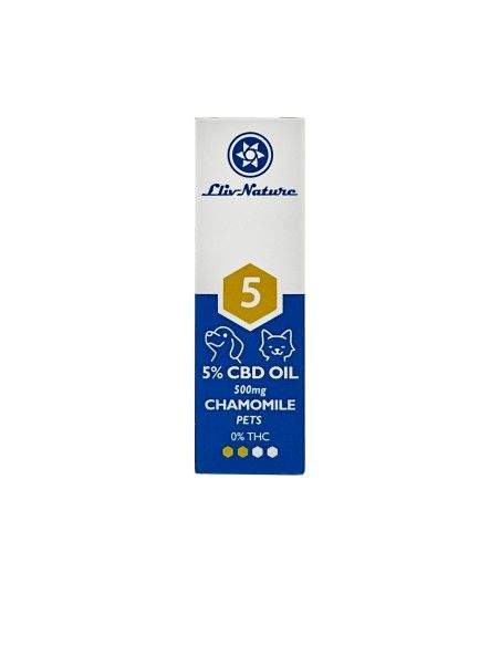 Aceite 5% CBD con MCT y 1% Manzanilla 10ml Aceite 5% CBD con MCT y 1% Manzanilla 10ml