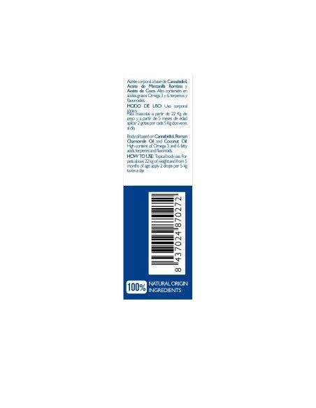 Aceite 5% CBD con MCT y 1% Manzanilla 10ml Aceite 5% CBD con MCT y 1% Manzanilla 10ml