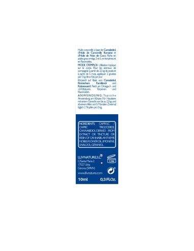 Aceite 5% CBD con MCT y 1% Manzanilla 10ml