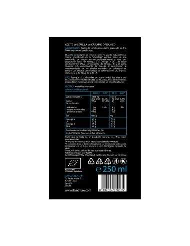 Aceite Semilla Cáñamo Orgánico