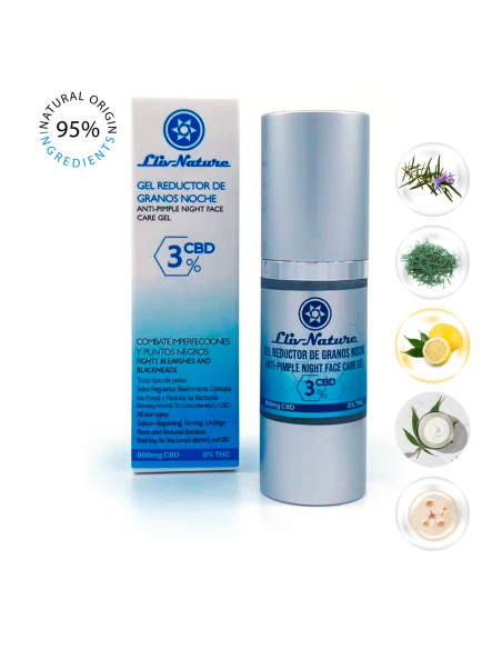 Gel Reductor de Granos Noche Gel Reductor de Granos Noche